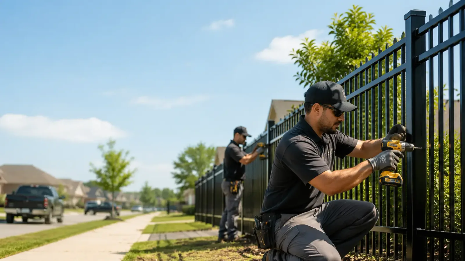 Metal Fence Installation in Rapid City, MI